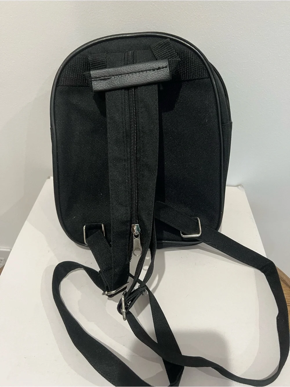 New Vincell Backpack Mini Black Lightweight Travel Carry On Bag Approx 10